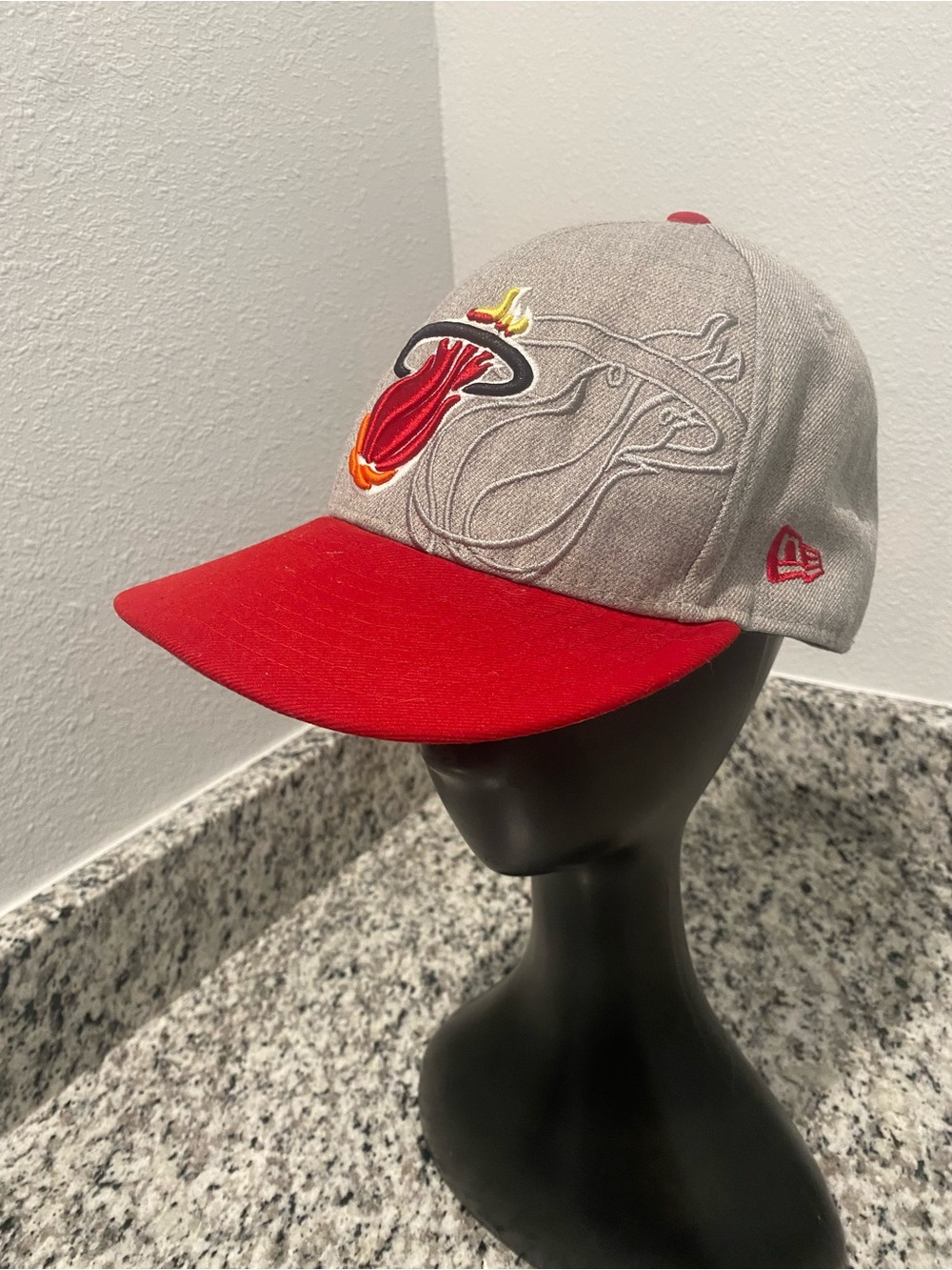 Miami Heat New Era Heathered 59FIFTY fitted cap | 7 5/8 - 60.6 cm